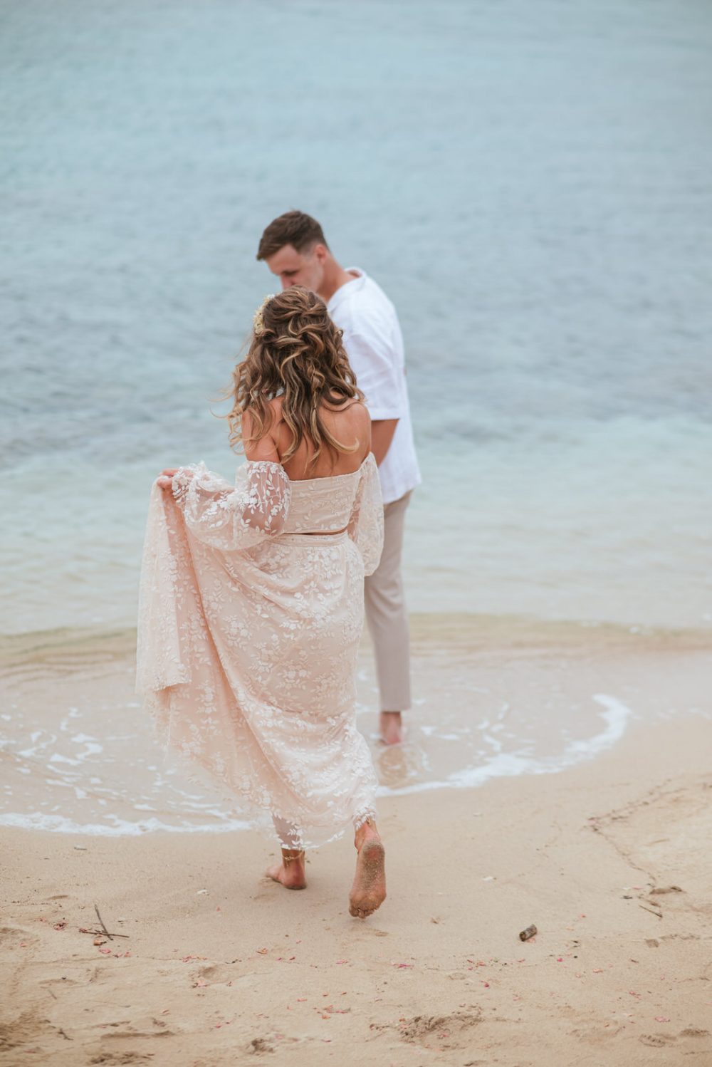 Couple session after wedding on Levan Island Istria