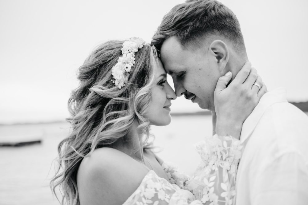 Couple session after wedding on Levan Island Istria