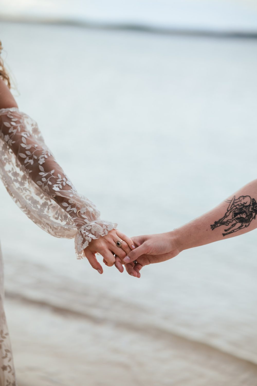 Couple session after wedding on Levan Island Istria