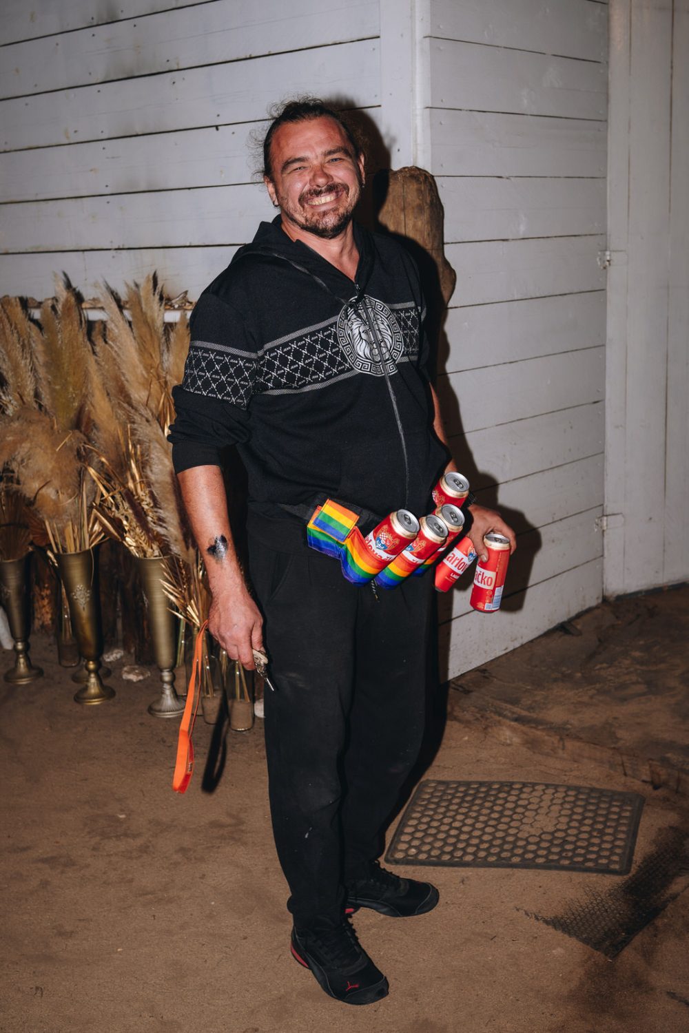 Wedding guest on Levan Island
