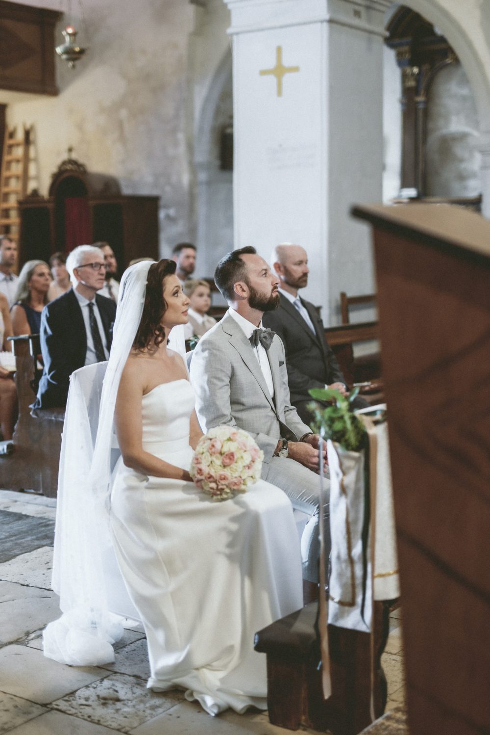 Church wedding in Vis