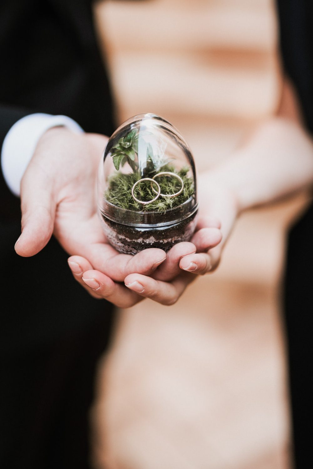 Wedding rings detail captured by Viktor Pravdica