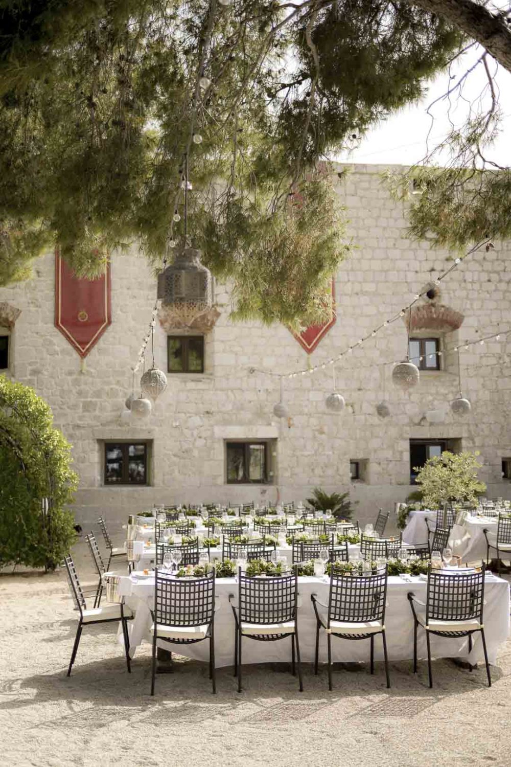 Fort George Wedding Venue Tables