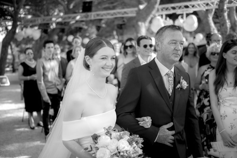 Wedding Ceremony at Fort George Vis