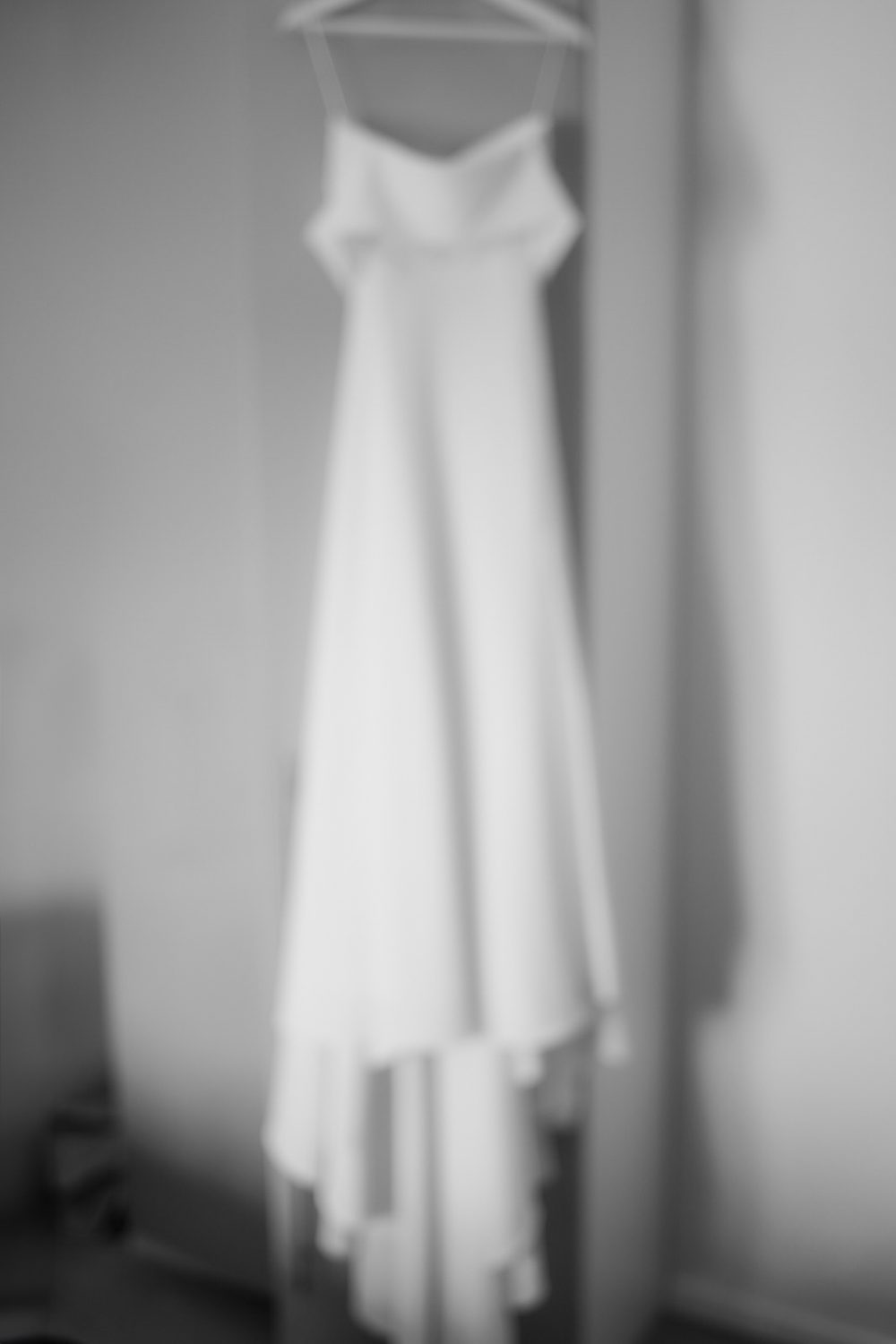 Blurry Wedding dress