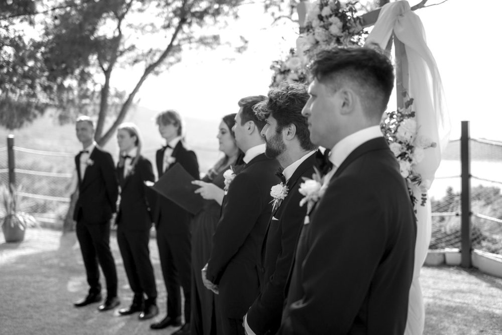 Wedding Ceremony at Fort George Vis